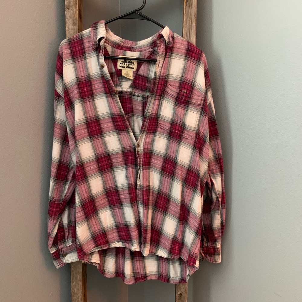 Vintage-style flannel